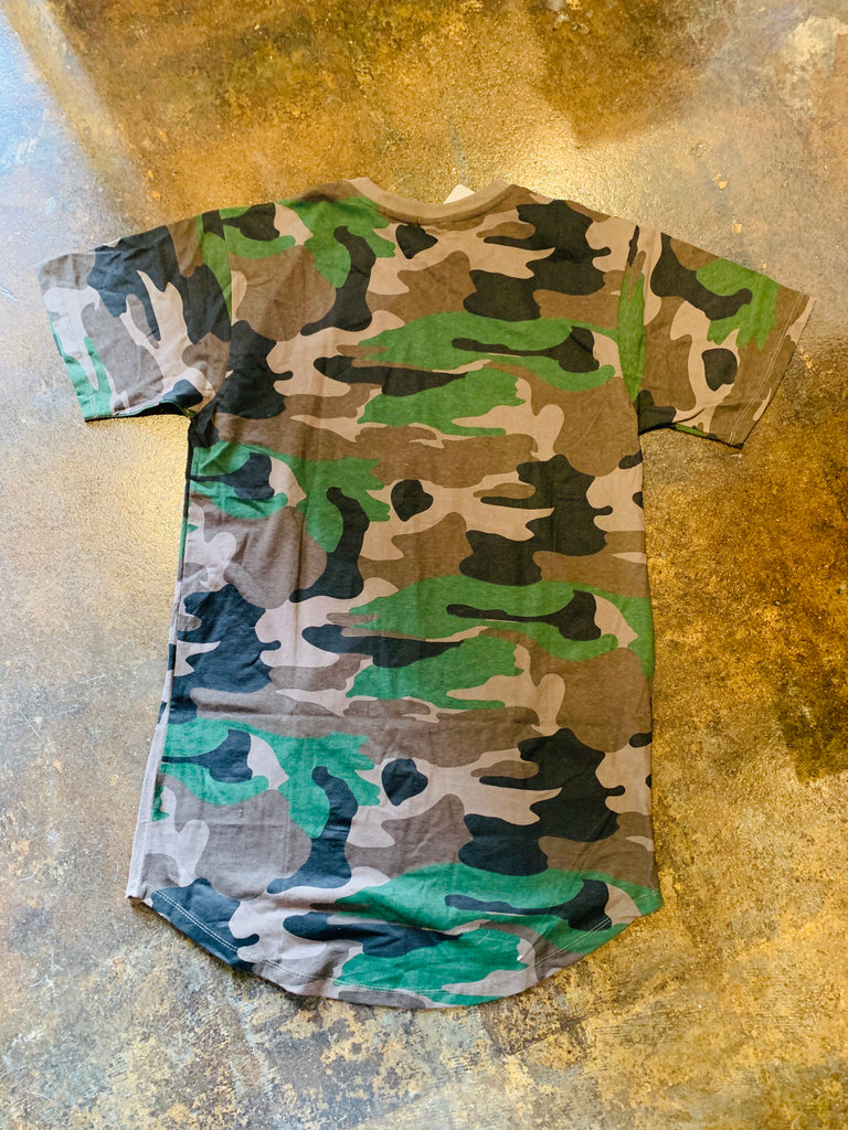 Rothco Woodland Green Camo T-Shirt